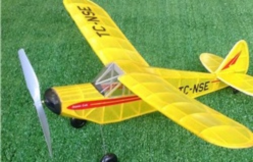 Piper Super Cup Motorlu Model Ucak Seti 10 04 0007